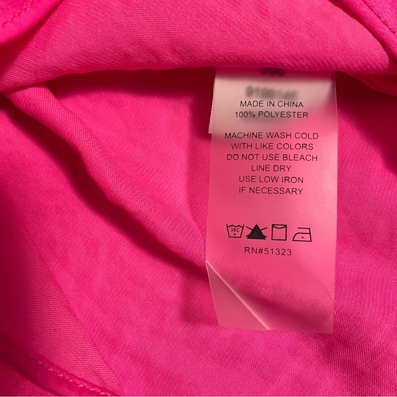 NWT New Vince Camuto Pink Rumpled Satin Sleeveless Blouse Size XS - Picture 8 of 12